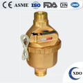 Compteur d’eau volumétrique du calss D de piston liquide vente chaude usine prix DN15-50